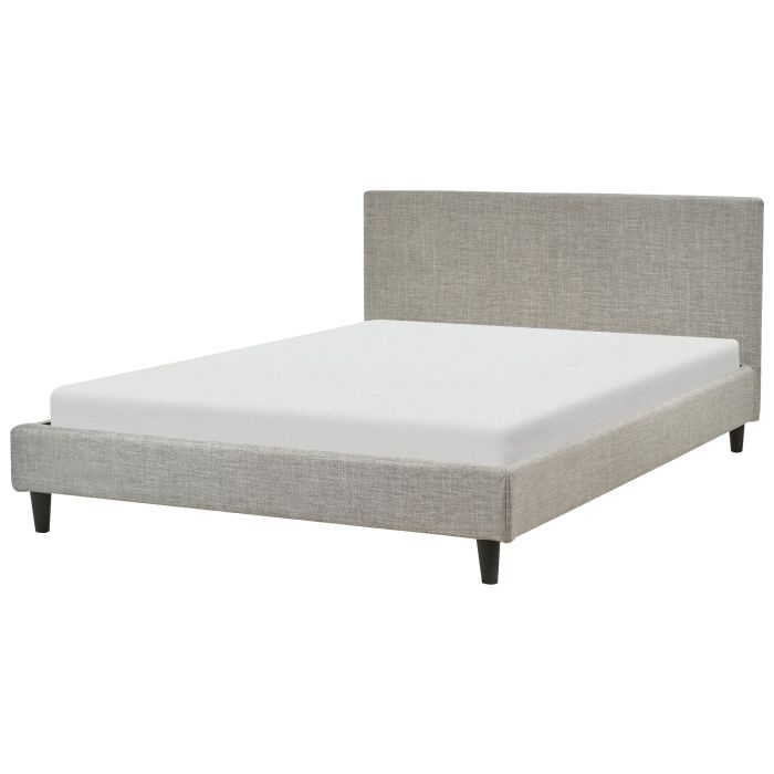 EU Double Size Bed Light Grey FITOU