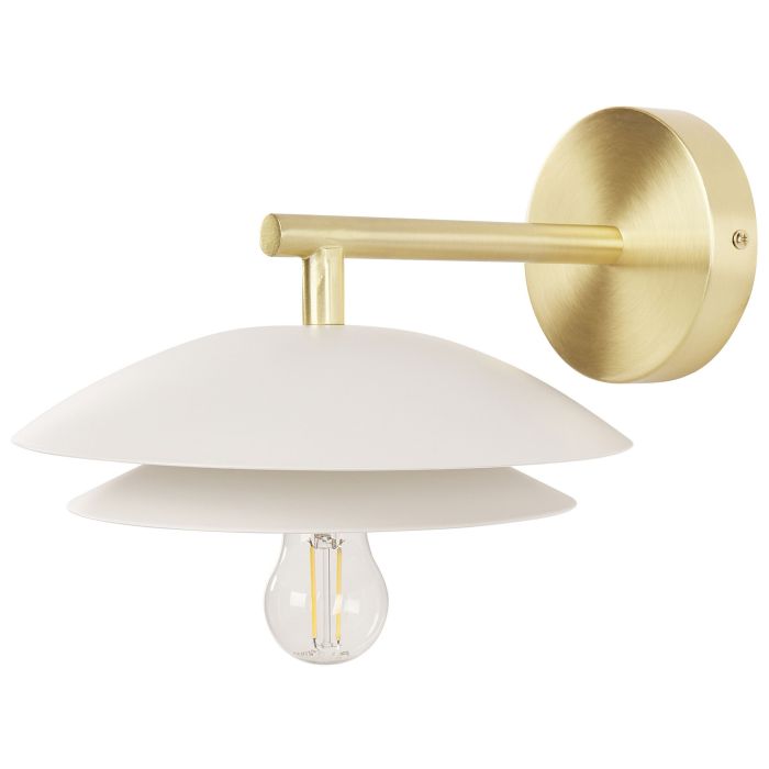 Metal Wall Lamp White LASOLO