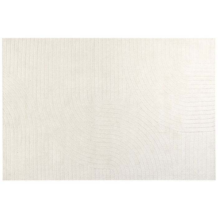 Wool Area Rug 200x300cm Beige