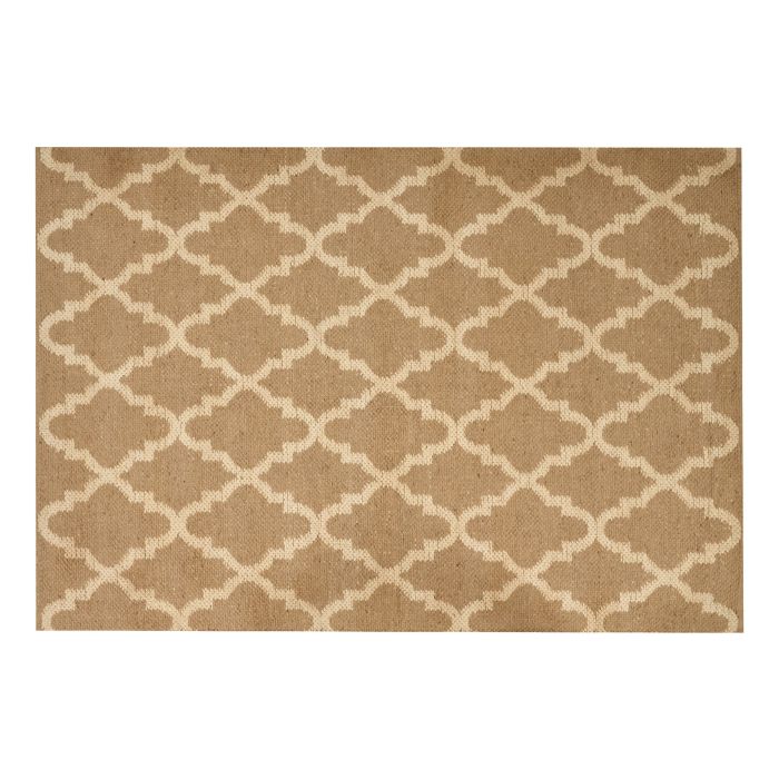 Jute Area Rug 160x230cm Beige