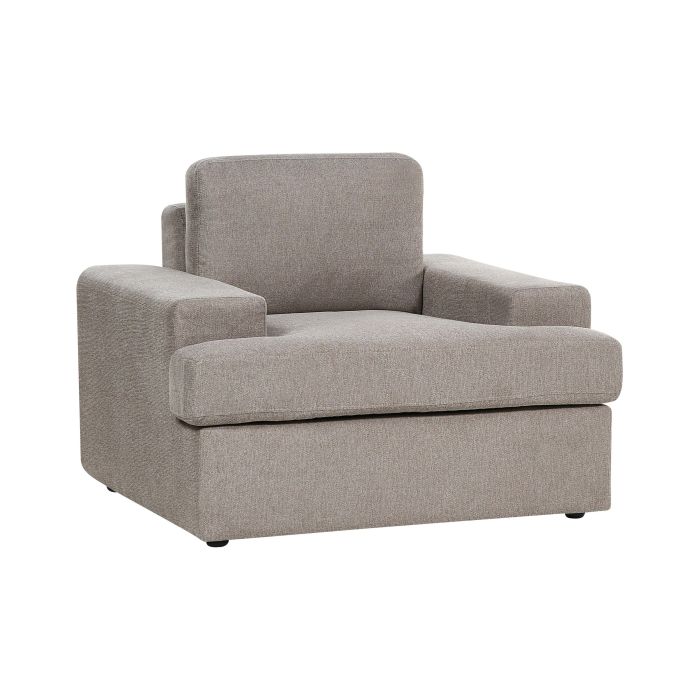 Fabric Armchair Taupe ALLA