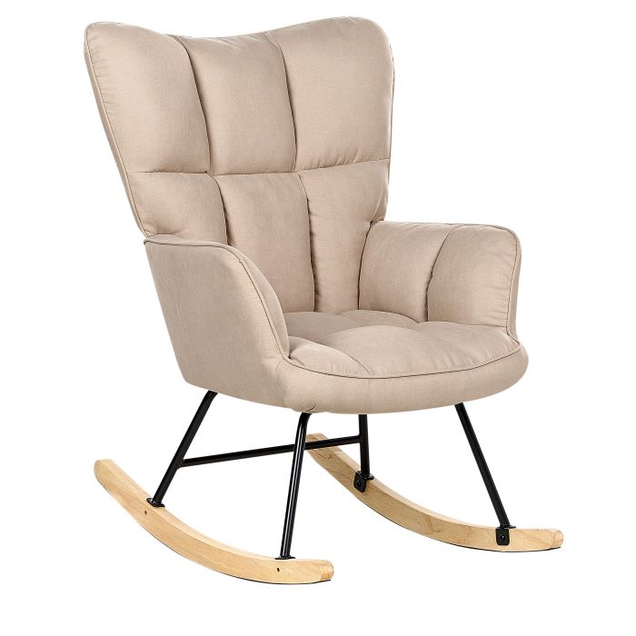 Rocking Chair Beige OULU