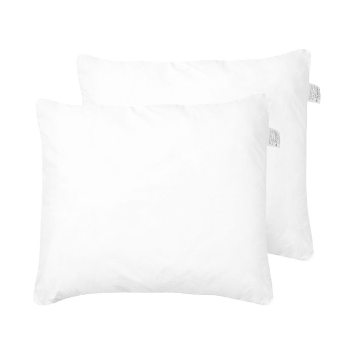 Set of 2 Microfibre Bed High Profile Pillow 80 x 80 cm ERRIGAL