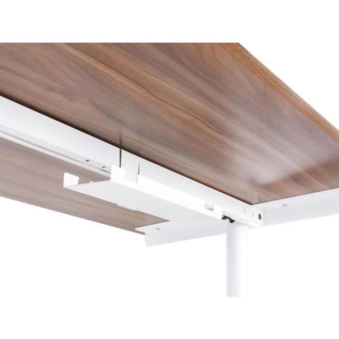 Cable Tray for Manual Adjustable Desk White TRACIE