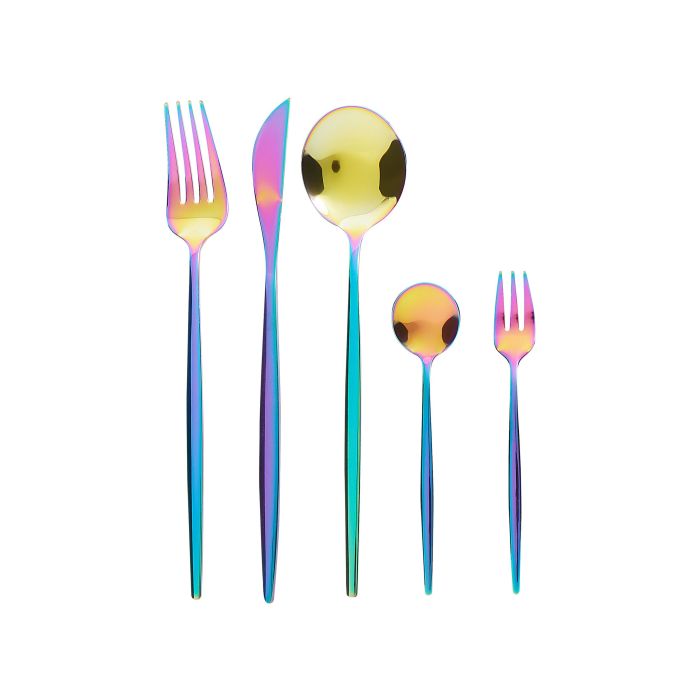 30 Piece Cutlery Set Multicolour RIGATONI