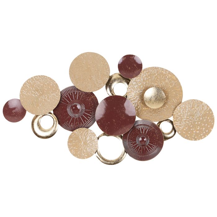 Wall Décor Gold and Brown BROMINE