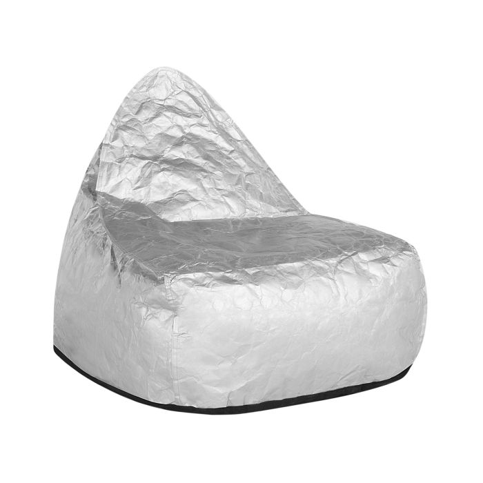 Bean Bag Chair Silver DROP