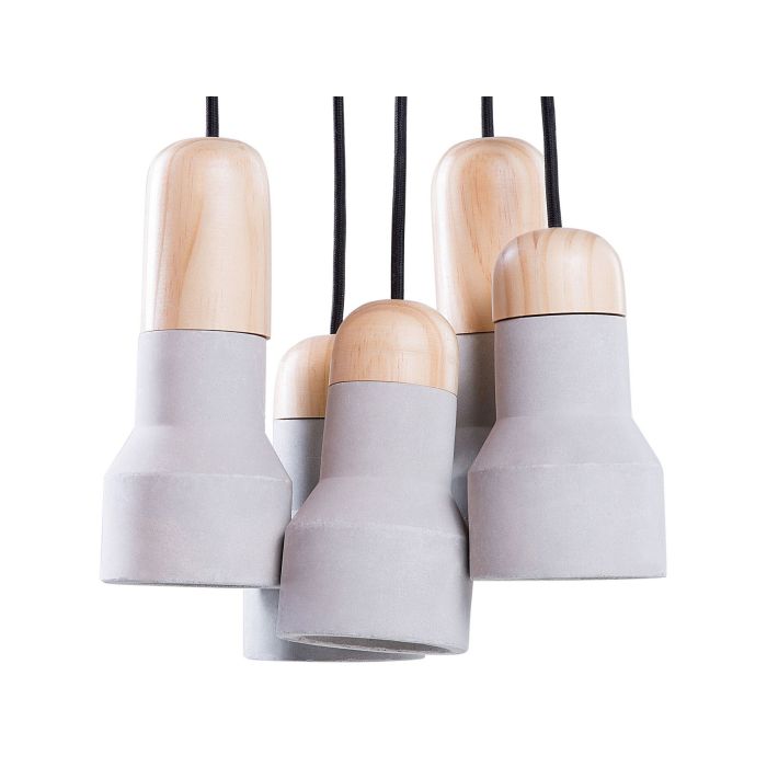 5 Light Cluster Pendant Grey APURE