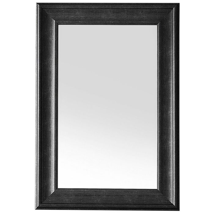 Wall Mirror 61x91cm Black