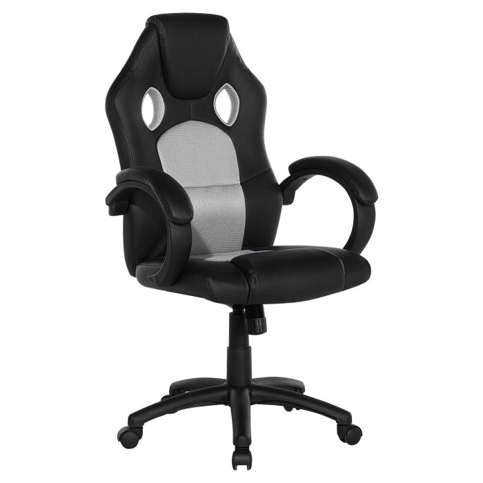 Swivel Office Chair Grey FIGHTER