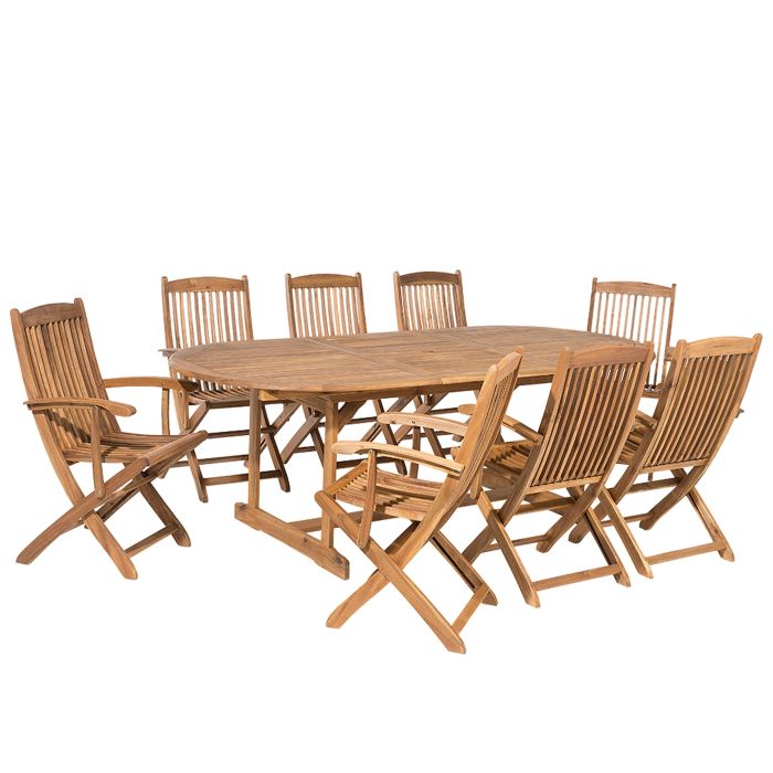 8 Seater Acacia Wood Garden Dining Set MAUI