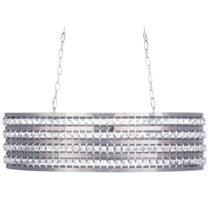 Crystal Pendant Lamp Silver CAVONE