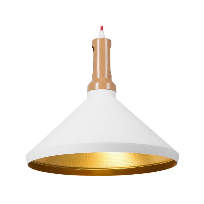 Metal Pendant Lamp White LIARD