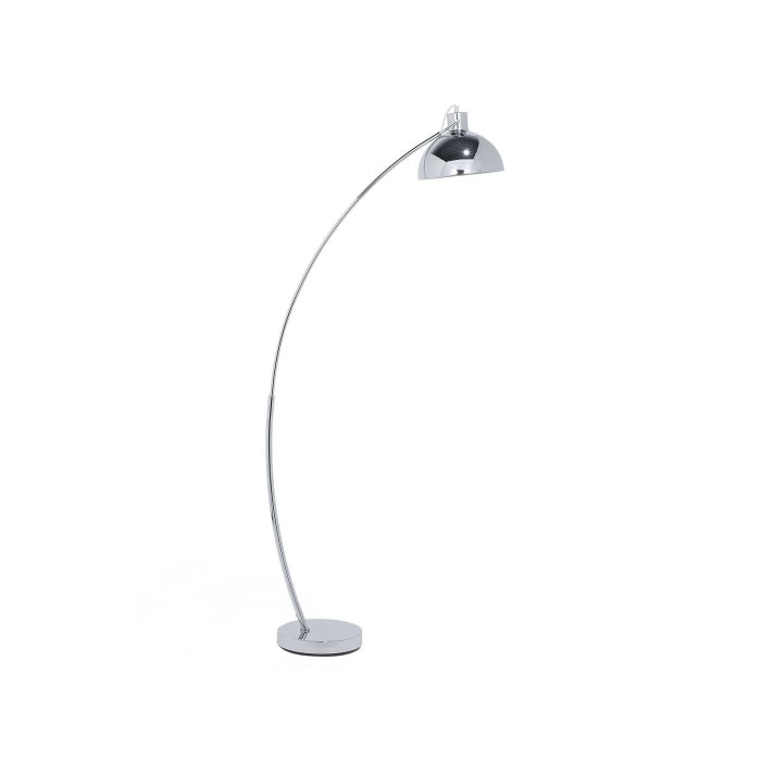 Metal Floor Lamp Silver DINTEL
