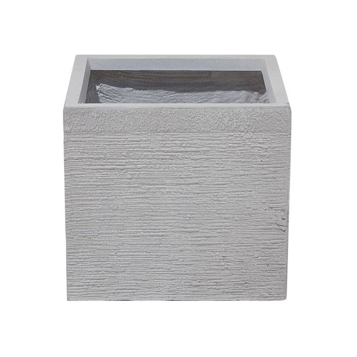 Flower Pot Fibre Clay White 30 x 30 x 28 PAROS