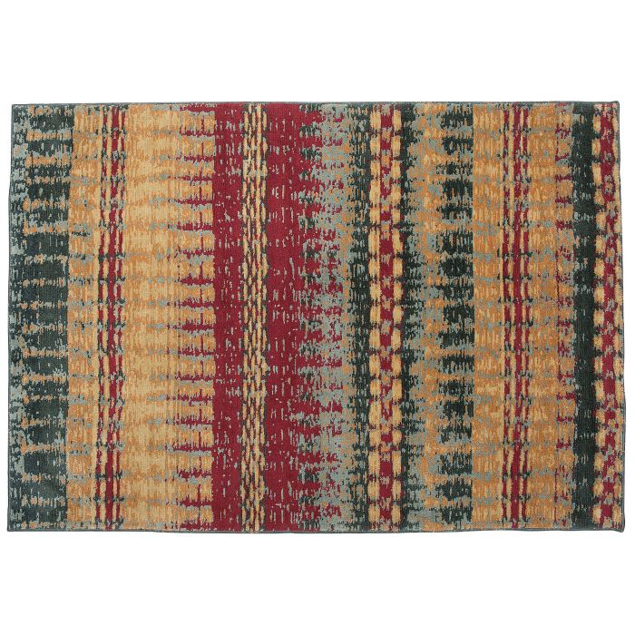 Short Pile Area Rug 160x230cm Multicolour