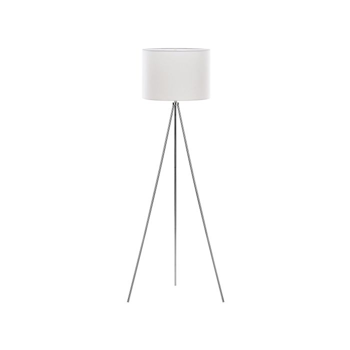 Tripod Floor Lamp White with Silver VISTULA