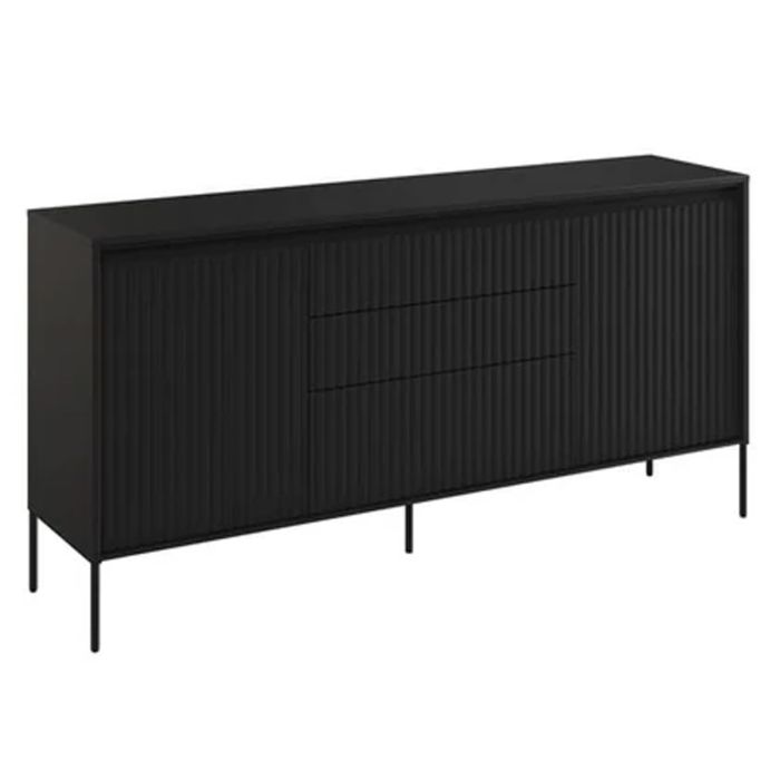 TRADESSA Sideboard Cabinet 166cm - Black Matt