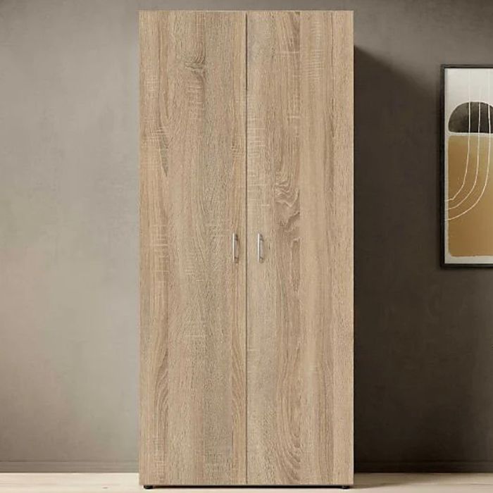 BRIXEN 2 Door Wardrobe Oak - 80cm