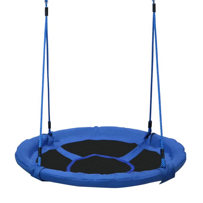 Kids Round Tree Spin, 100cm-Blue