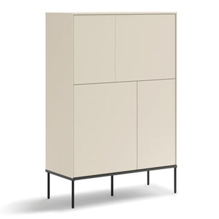 VAREN Highboard Cabinet - Beige