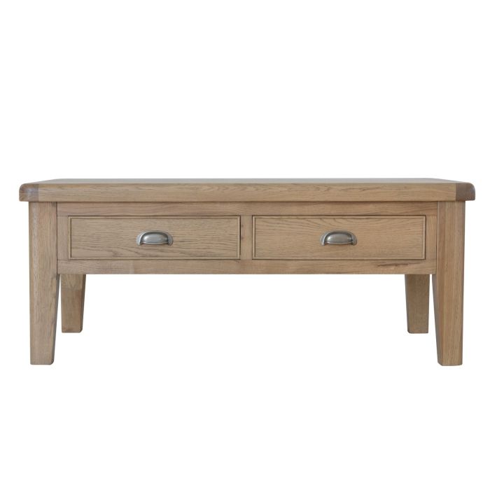 Norfolk Large Coffee Table - Smoke Oak