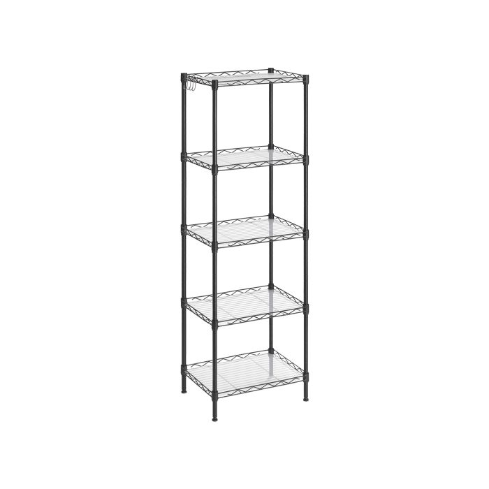 5-Tier Wire Shelving Unit