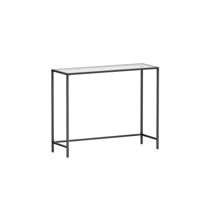 Console Table - VIVVAS Adjustable Leg Console Table - Black