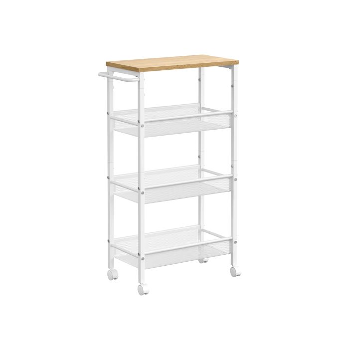 pace-Saving Kitchen Cart with Wheels