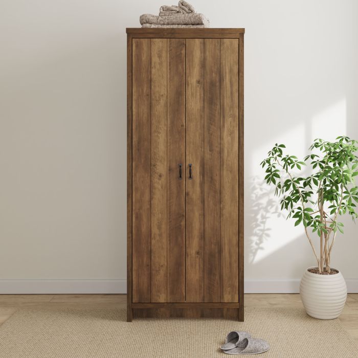 BELONA 2 Door Wardrobe Oak - 73cm