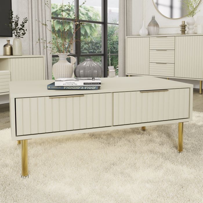 NIVARA Coffee Table Ivory