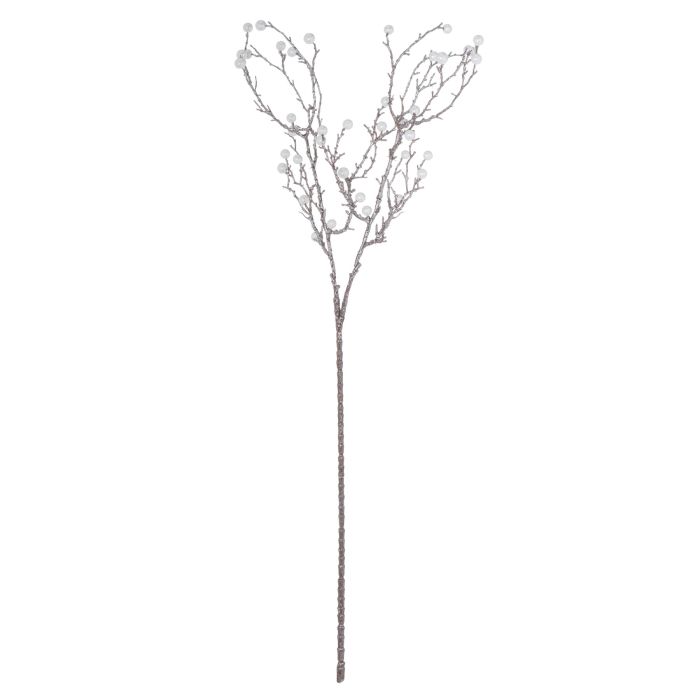 Festive Decorative Spray - Pearl