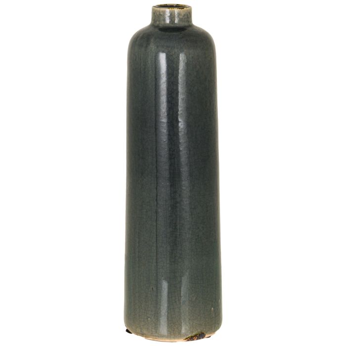Hopkins Grey Glazed Raine Vase