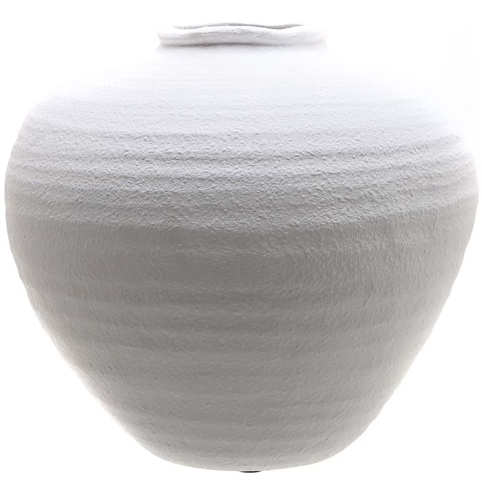 Regola Ceramic Vase - Matt White