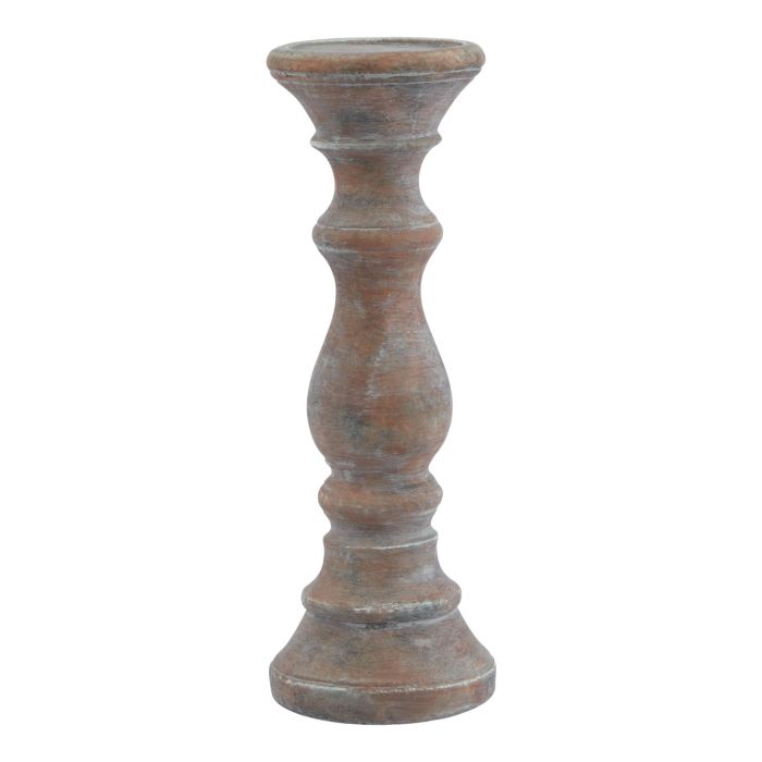 Brown Column Candle Holder