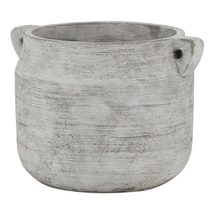 Stone Hydria Pot - White