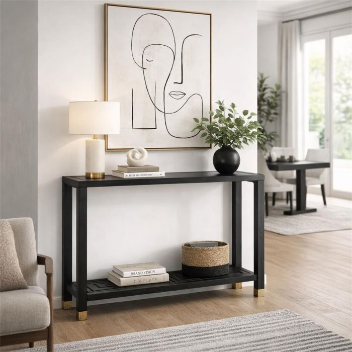 NOIR Console Table - Black