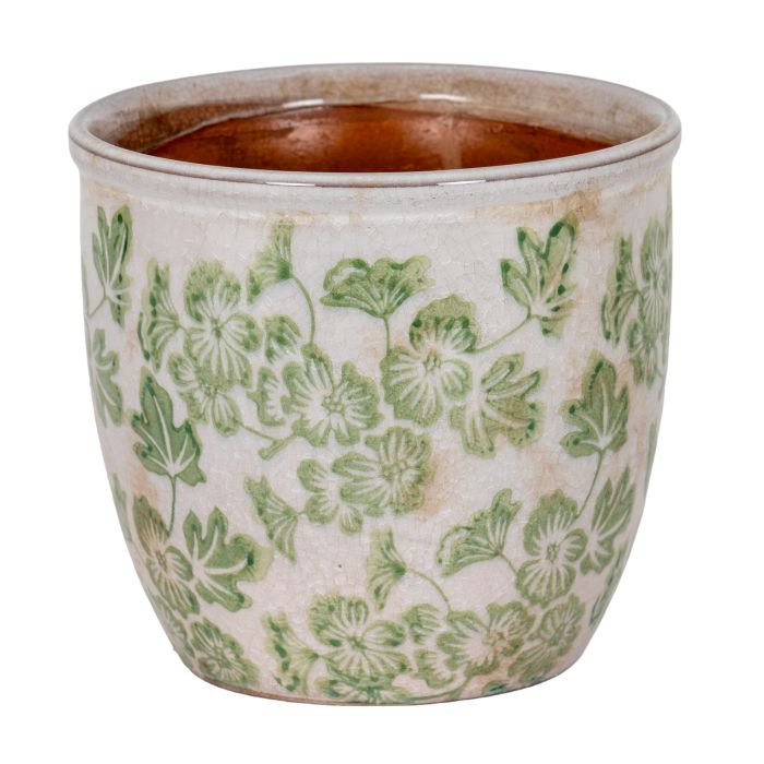 VERDANT Small Green Clover Planter Pot - Multi Colour