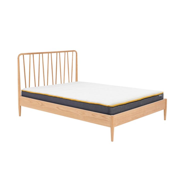 Rustic Jesper Oak Bed - King Size