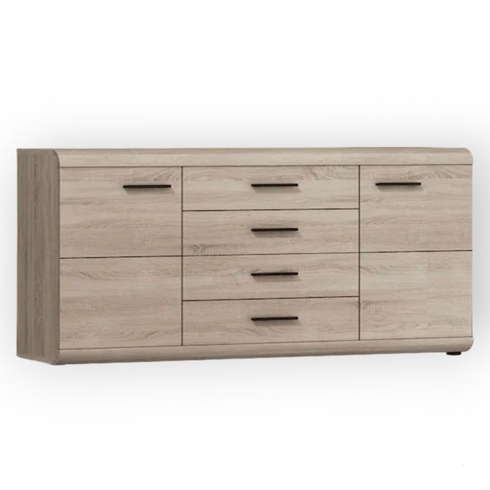 Kaleido Sideboard with 4 Drawers - Oak Sonoma