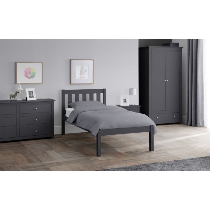 Luna Bed 135cm Anthracite