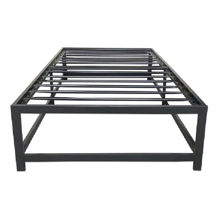 Single Bed - MARCUS Metal Bed Black 3ft