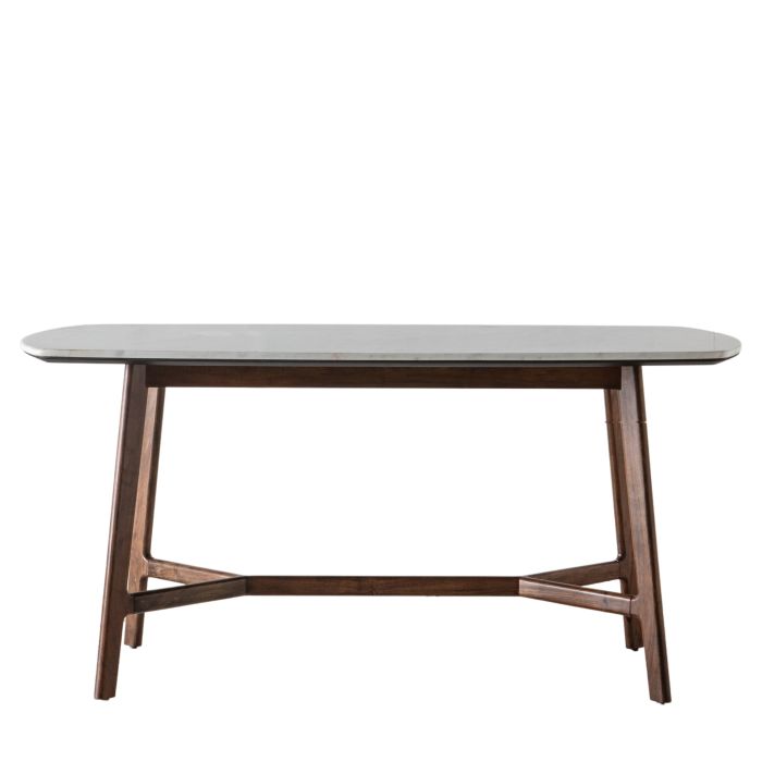 HEATHFIELD Dining Table - Dark Oak