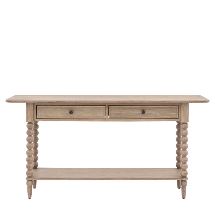STONELEIGH 2 Drawer Console Table - Light Oak
