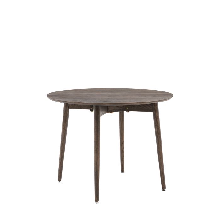 BANBURY Folding Dining Table - Dark Oak