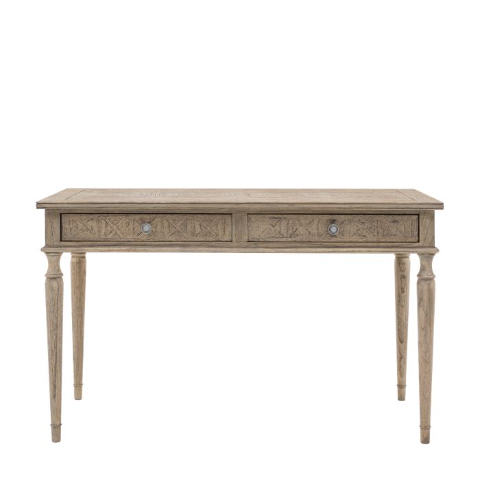 OAKLEIGH 2 Drawer Office Desk - Oak
