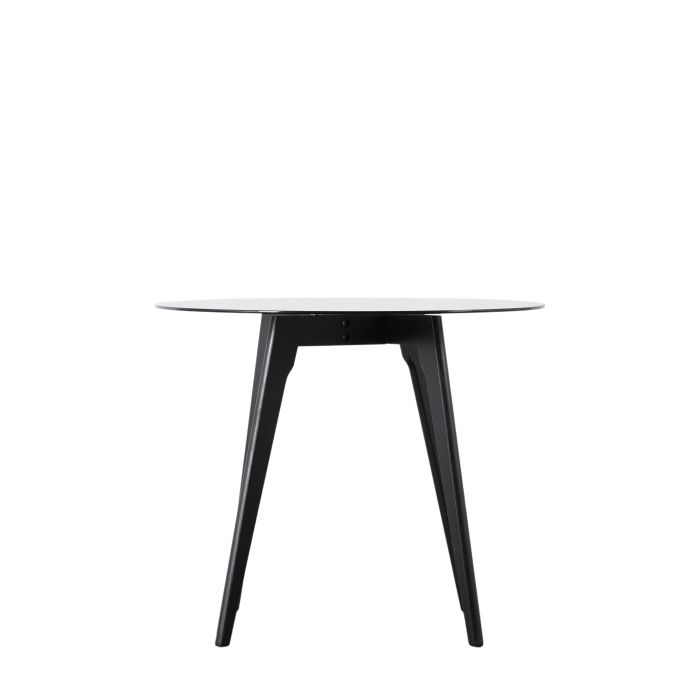 HARRINGTON Round Dining Table - Black