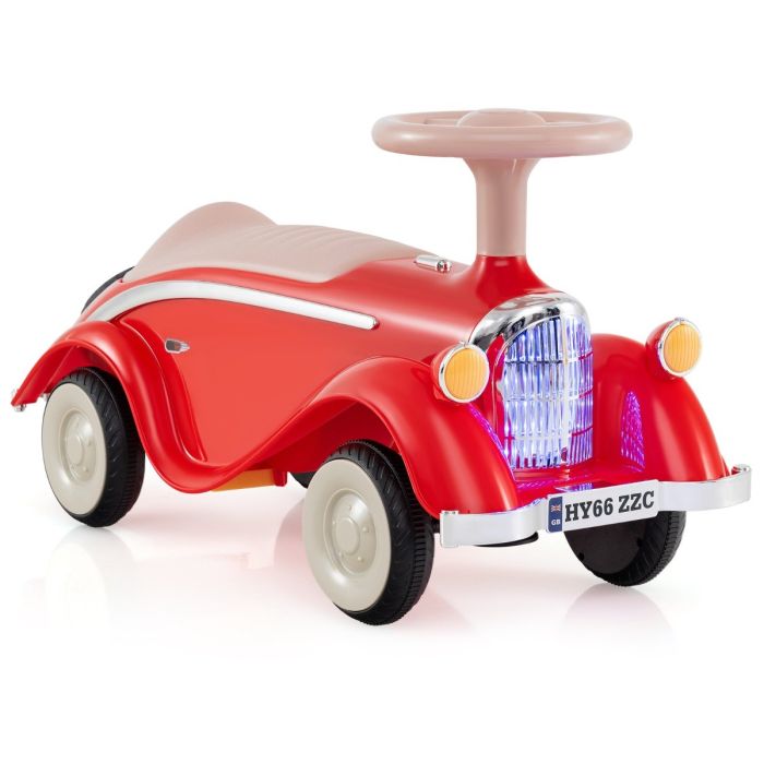 STANLIX Toddler Ride on Toy with Steering Wheel for Children 19-36 Months Old-Red