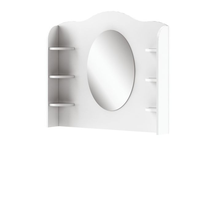 Meyah MI-06 Desk Hutch with Mirror