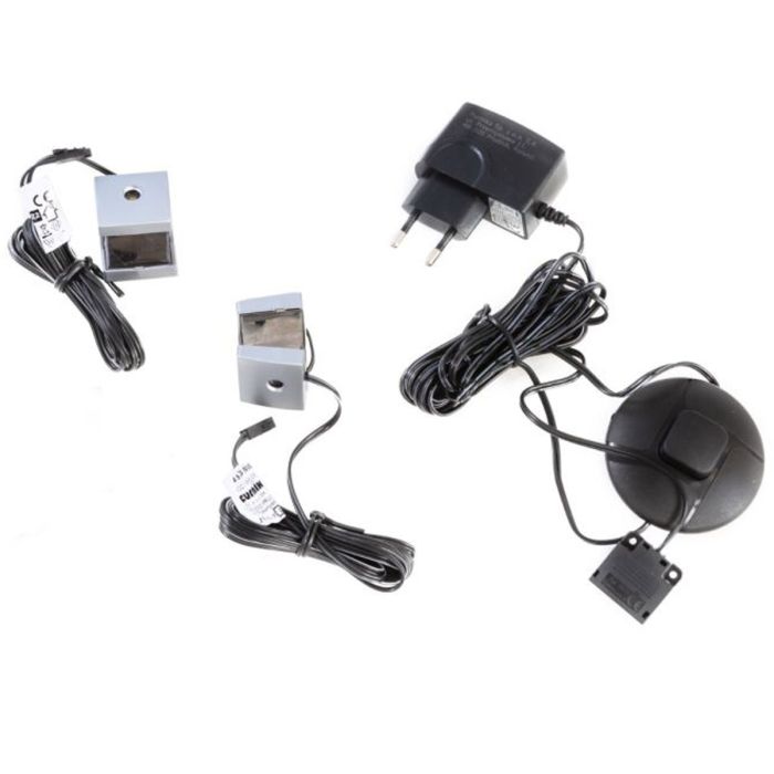 FENDALL Up and Down LED Cabinet Lighting Set for Shelves - White